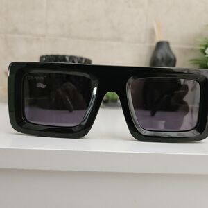 Off-White™ Virgil Square-Frame Sunglasses - Glossy Black